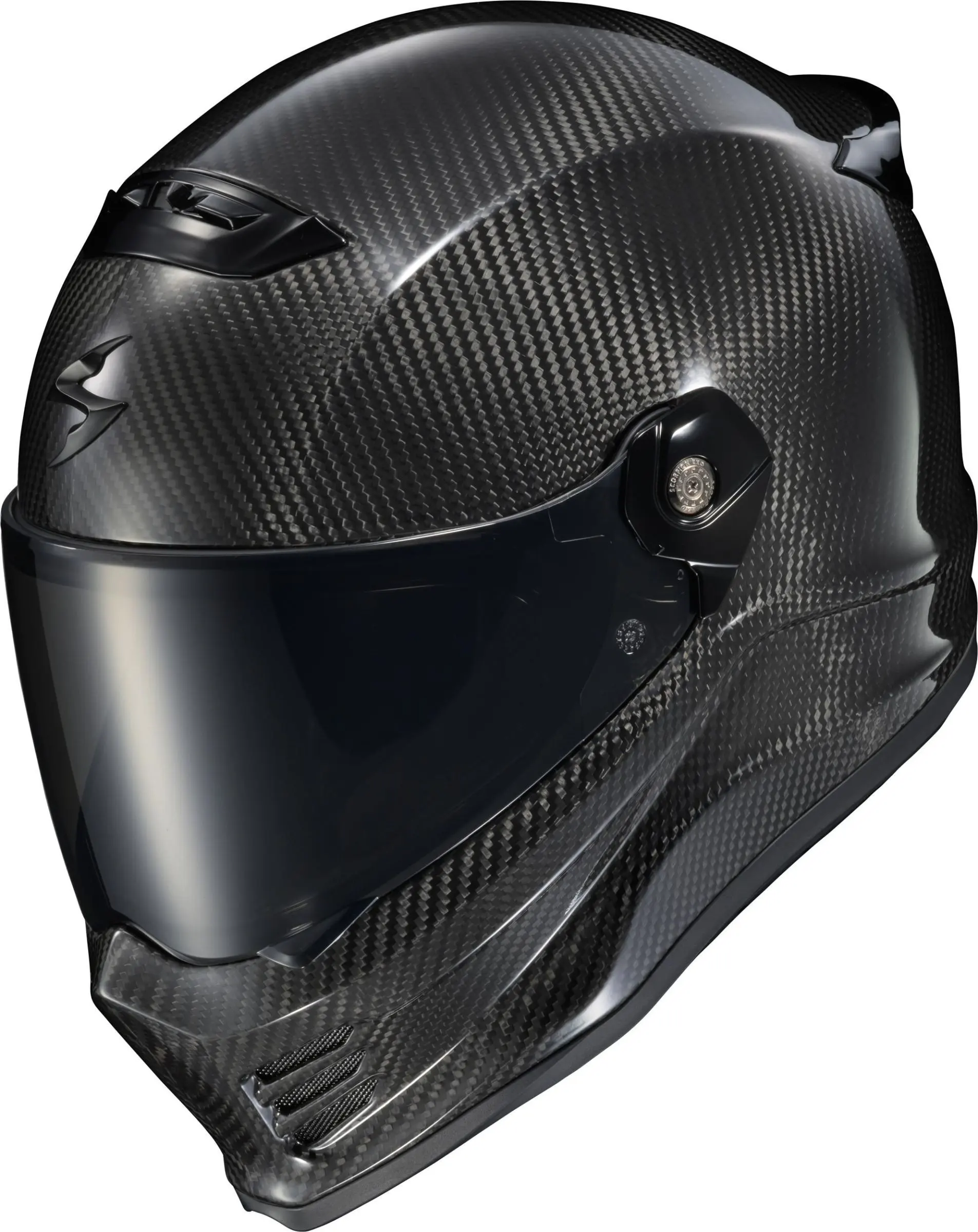 SCORPION EXO COVERT FX CARBON FULL FACE HELMET GLOSS BLACK LG | CFC-0035
